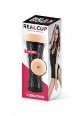 Masturbateur vibrant anus réaliste Real Body - CC5142010010