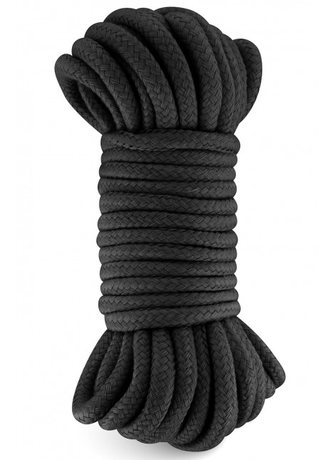 Corde de bondage shibari noire 10M - CC5700922010