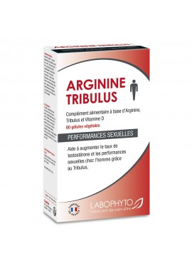 Arginine Tribulus performance sexuelle 60 gélules - LAB19