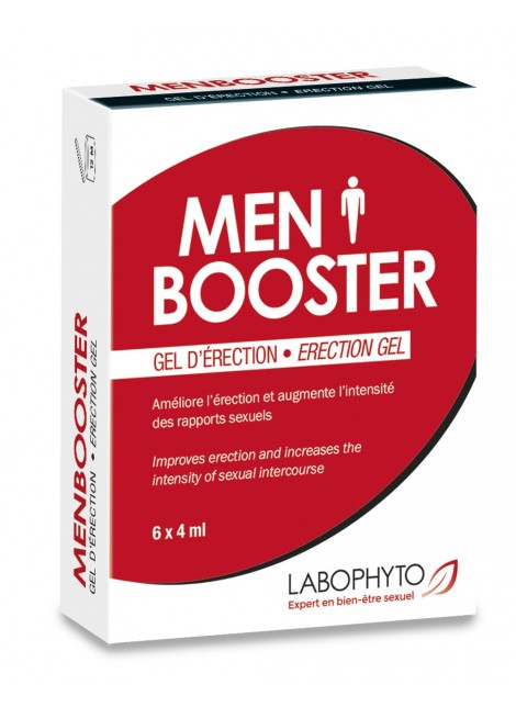 Men Booster gel stimulant d'érection 6 sachets - LAB29