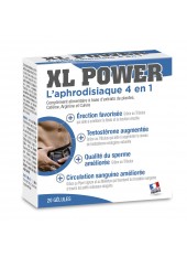 XL Power aphrodisiaque 4 en 1, 20 gélules - LAB33