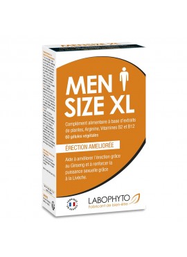 MenSize XL érection et taille 60 gélules - LAB01