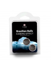 Boules de massage brésiliennes effet Iceberg x2 - BZ3700