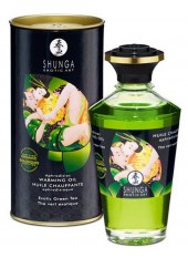 Huile chauffante bio thé vert comestible 100ml - CC812100