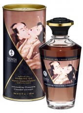 Huile chauffante chocolat comestible 100ml - CC812001