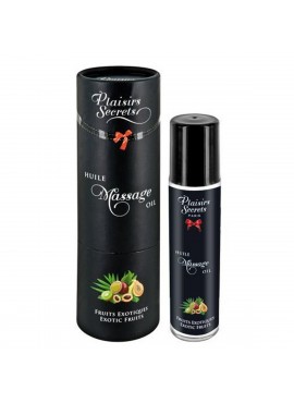 Huile de massage comestible fruits exotiques 59ml - CC826004