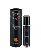 Huile de massage comestible fraise 59ml - CC826007