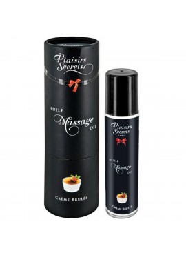 Huile de massage comestible crème brûlée 59ml - CC826005