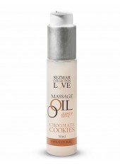 Huile de massage comestible cookie chocolat 50ml - SEZ002