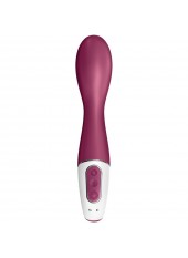 Vibromasseur point G chauffant connecté USB rouge Hot Spot Satisfyer - CC597782