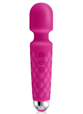 Vibromasseur wand rose 20 vitesses USB - CC5310500050