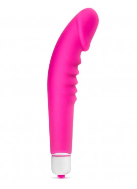 Vibromasseur stimulateur réaliste point G rose silicone 7 vitesses - CC5740100050