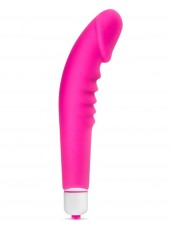 Vibromasseur stimulateur réaliste point G rose silicone 7 vitesses - CC5740100050