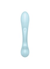 2 en 1 Rabbit point G avec stimulateur de clitoris et Wand Bleu USB Triple Oh Satisfyer - CC597813