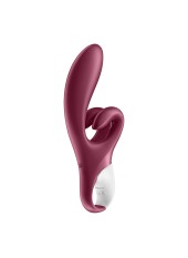 Vibromasseur rabbit point G rouge double stimulation clitoridienne Touch Me Satisfyer - CC597811SA