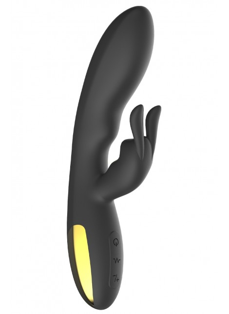 Vibromasseur rabbit noir Luxe très puissant, USB - WS-NV027