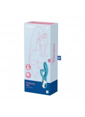 Vibromasseur rabbit bleu USB Embrace Me Satisfyer - CC597792