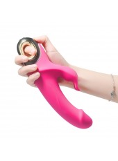 Vibromasseur Rabbit rose 9 modes de vibrations puissantes - USK-V10PNK