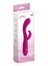 Vibromasseur rabbit Bess rose USB point G 10 programmes - CC531062