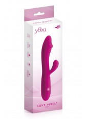 Vibromasseur rabbit Becca rose USB avec gland stimulant 10 programmes - CC531061