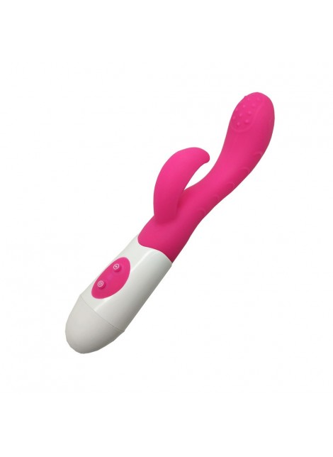 Vibromasseur Rabbit Rose avec picot de stimulation - TOZ051PNK