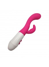 Vibromasseur Rabbit Rose avec picot de stimulation - TOZ051PNK