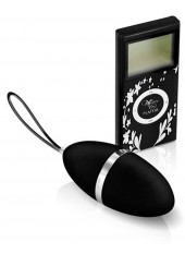 Oeuf vibrant noir 10 vitesses télécommande écran LCD - CC5720000010