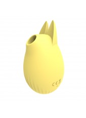 Stimulateur clitoridien Bunny USB jaune Martie - WS-NV039YEL