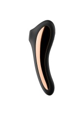 2 en 1 Stimulateur de clitoris et vibromasseur connecté USB noir Dual Kiss Satisfyer - CC597797