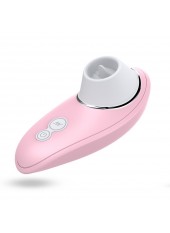 Vibromasseur rose à langue vibrante pour cunnilingus - BOZ-005PNK