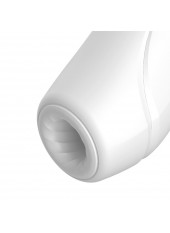 Stimulateur clitoridien connecté blanc Curvy 1 Satisfyer - CC5972390020