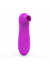 Stimulateur de clitoris par vibrations sur membranes violet 10 vitesses de voyage - BOZ-035PUR