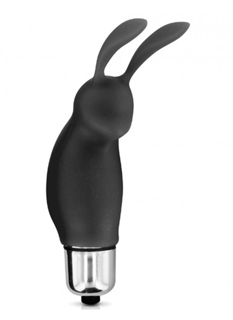 Stimulateur de clitoris vibrant noir rabbit - CC5730010010