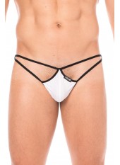 String blanc Mini Multi ficelles - LM2099-01WHT